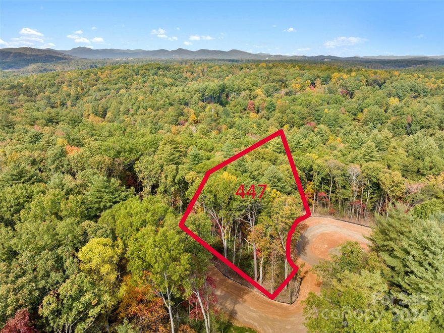 Surrounded by enchanting forests, the Emerald Necklace homesites are a tranquil and private respite within The Ramble.  With an ideal balance of nature, community, and location, these special properties offer quiet luxury near the heart of Asheville. Being the largest homesite in the new Emerald Necklace phase, it is very private and on a cul-de-sac.  Also close to trails and Dingle Creek.  Multiple easy building sites and wide street frontage.