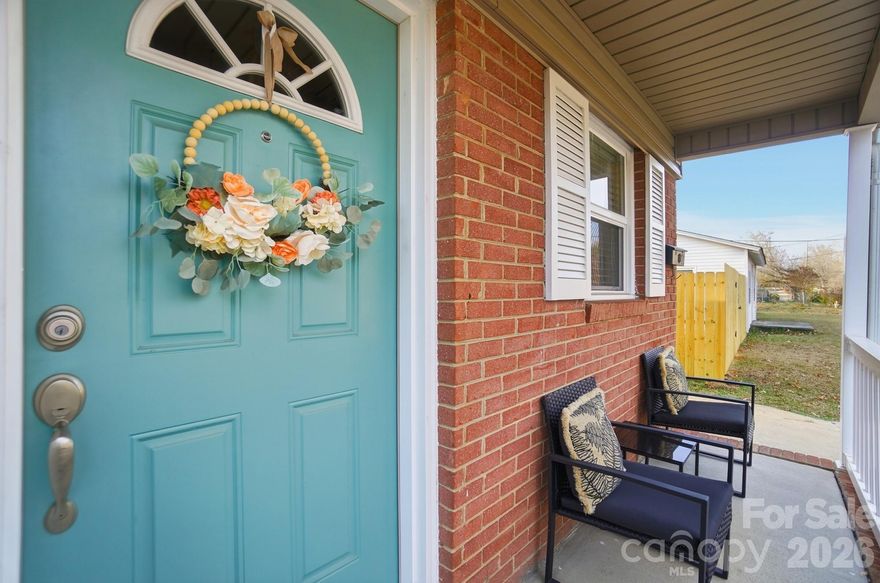 Welcome to this adorable ranch style home nestled in the heart of Rock Hill. Offering a comfortable, functional layout and low-maintenance living, this property is an excellent opportunity for investors, first-time buyers, or those looking to downsize. Inside, the thoughtfully designed floor plan maximizes space and creates a warm, inviting atmosphere. Outdoors, enjoy a beautifully maintained yard featuring a cozy firepit area, a covered dining patio ideal for entertaining or relaxing, and a convenient outdoor shed provides additional space for tools, lawn equipment, and seasonal storage. Enjoy countless upgrades and modern touches, from the inviting patio with sunshade and privacy fencing to stunning butcher block counters, sleek vinyl plank flooring, updated cabinetry and hardware, new light fixtures, and so much more. Whether you’re seeking a smart investment, a place to start your homeownership journey, or a simpler lifestyle without sacrificing comfort, this home delivers versatility, charm, and value!