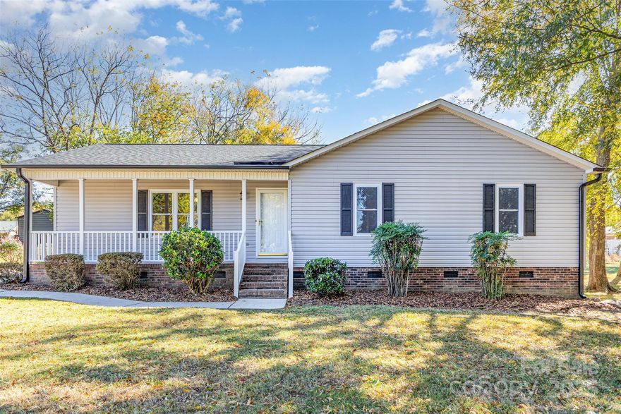 Discover comfort and convenience in this beautifully updated 3-bedroom, 2-bath home, perfectly situated in one of Kannapolis’s fastest-growing areas. Designed for easy, one-level living, this home offers the perfect blend of modern upgrades and everyday functionality. Step inside to find freshly renovated bathrooms featuring stylish tile flooring and backsplash detailing, giving the space a clean, contemporary feel. The spacious living areas flow effortlessly, creating a warm, inviting atmosphere that’s ideal for relaxing evenings or entertaining guests.
Outside, enjoy a large, level backyard—perfect for gatherings, gardening, or simply soaking in the Carolina sunshine. Two outdoor sheds provide ample storage and workspace for hobbies or tools. And with a brand-new roof installed in 2025, you can move in with confidence and peace of mind. Located just minutes from the revitalized Downtown Kannapolis, with its growing lineup of shops, restaurants, and entertainment, this home combines small-town charm with big-city convenience.