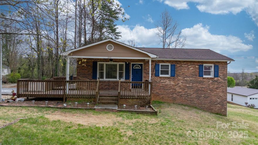 Great home for First Time Buyer. 3 Bedroom ranch with full unfinished basement. Large .61 acre lot. Heat Pump/Central Air replaced in 2016. Roof is approximately 10 years old. Easy access to Hwy 321. HUGE wrap around deck!!