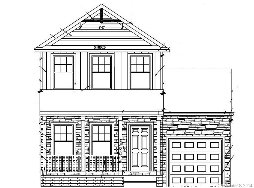 This new three bedroom home features a full covered front railed porch, and an attached one car garage.  Stainless appliances, granite countertops and 24x48 kitchen island.  Arched openings, recess can lighting, pre-wired for ceiling fans.  Hardwoods the entire first floor!