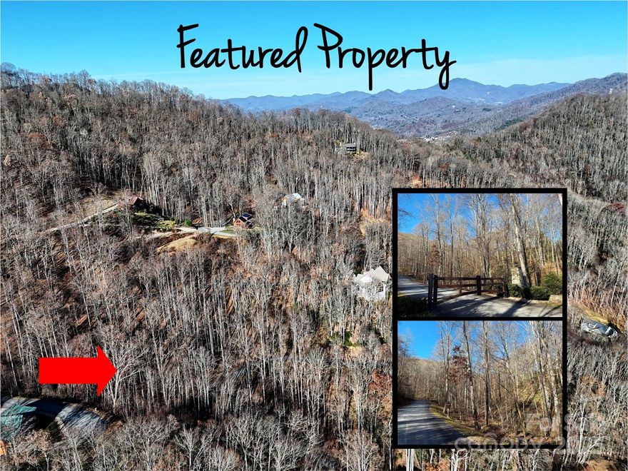 Searching for a buildable lot with water features in a gated mountain community? Lot #1 in Mountain Watch at Brannon Forest offers .91 acres of gently sloping land with a stream running through the property, perfect for a serene full-time home or a vacation retreat in the heart of Western North Carolina.

Located just minutes from downtown Waynesville and Maggie Valley, this private parcel sits in a quiet, well-maintained enclave within the Brannon Forest subdivision. The lot combines usable terrain with mature trees, a natural water source, and a peaceful mountain backdrop — ideal for designing your custom mountain escape.

Underground utilities available. Community features include paved roads, light restrictions, and access to Brannon Forest amenities nearby (buyer to confirm). Easy access to the Blue Ridge Parkway, Lake Junaluska, and the Great Smoky Mountains National Park.

Driveway and home site placement to be verified by buyer. No short-term rentals permitted per current HOA guidelines.