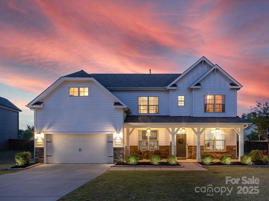 Welcome to 405 Winding Oaks in the Pleasant Oaks neighborhood just minutes to downtown Concord! This meticulously maintained popular floor plan has it all especially if you love to entertain. Between the in ground pool, grilling station, fire pit and plenty of seating for the big game; then this is your house at a great value! As of this date, there are only 3 homes within 10 miles priced under 600K with an in ground pool! An incredible value with a BD/BA and separate office on main level, open floor plan, oversized kitchen island, abundant cabinetry, walk in pantry all overlooking a stunning two story great room anchored by a gas fireplace, built-ins and upgraded flooring. The upper level features an expansive owner's suite with his/her vanities, separate tub & shower plus huge walk-in closet while the loft provides an additional living space for the 2 additional bedrooms and bath. Community amenities are a short distance away plus a huge recreation area right across the street!