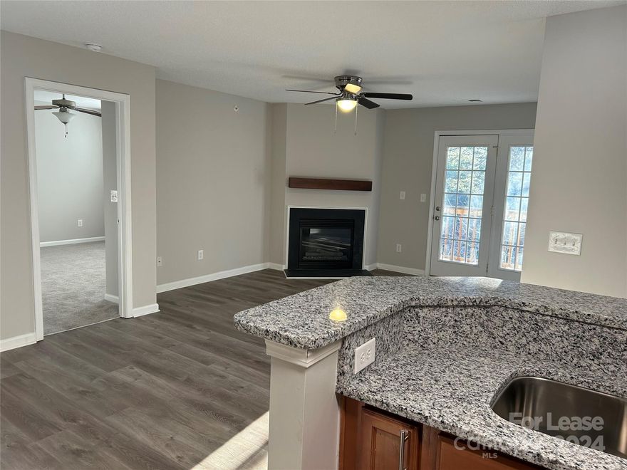 Absolutely stunning 3-bedroom, 2-bathroom apartment located in Fabulous Fort Mill SC! This apartment is spacious and modern. Split floorplan is great for guests or work from home balance. The kitchen has abundant cabinetry and granite countertops. Washer dryer connections in laundry closet. The covered deck overlooks a serene pond full of natural wildlife. Right outside of Pineville and moments to I-77.