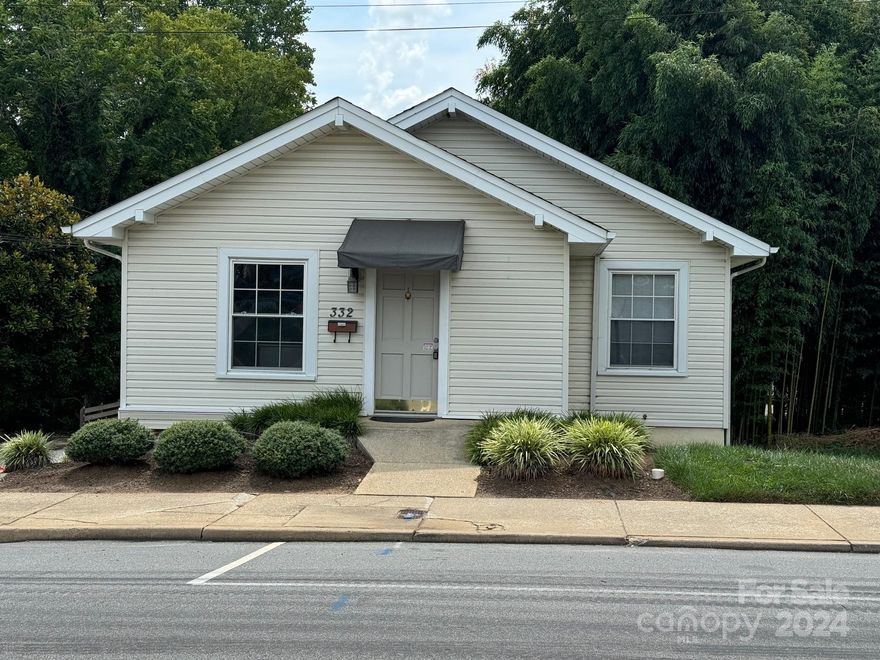 Stylish bungalow centrally-located in downtown Lenoir, the Gateway to the Mountains. 3BR/1BA with unfinished basement.  This cozy home offers an inviting foyer, living room, large kitchen with dining area and laundry. Washer and dryer are included!  Additional room in the basement could easily be finished for an  office, additional bedroom, workout room, craft room, etc.  The upstairs offers a small finished room (ceiling height less than 7 feet) and an unfinished storage room with built-in shelves. A full unfinished basement for lots of storage space, workshop, etc. Within walking distance to restaurants, shopping, medical facilities and more. An easy drive to Boone, Blowing Rock, Morganton or Hickory. Spend your days walking, shopping or dining in the quaint city or head up the mountain to hike, ski or sightsee!