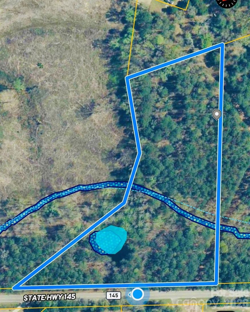 Beautiful 8.4-acre tract located just outside the city limits of Chesterfield, SC, offering privacy, natural features, and convenient access. The property features a pond and a creek running through the land, making it ideal for a homesite, recreational use, or a private retreat.

Utilities are available at the property, including rural county water and power, and the land offers paved road frontage for easy access. An old homesite is located on the property but adds no value, giving buyers a clean slate to build new.

This versatile acreage provides a rare combination of water features, road access, and proximity to town while maintaining a peaceful rural feel.

Ideal for homesite, recreation, or investment