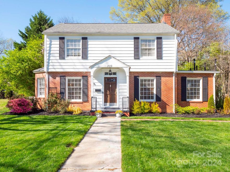 Beautiful historic home in the heart of Downtown Monroe with walkability to the new social district! This charming abode is a must-see, complete with an updated kitchen, newly updated primary bath vanity, and updated fireplace in the living room, all of which give the home a fresh, modern look. Hardwood floors span the main and upper levels. Cedar planks adorn the ceiling of a convenient flex space on the main level. Spacious cellar lends itself to plenty of storage space. Covered rear screened-in patio and large fenced in backyard fit for all types of activities. Come see for yourself all the charm this home has to offer!
