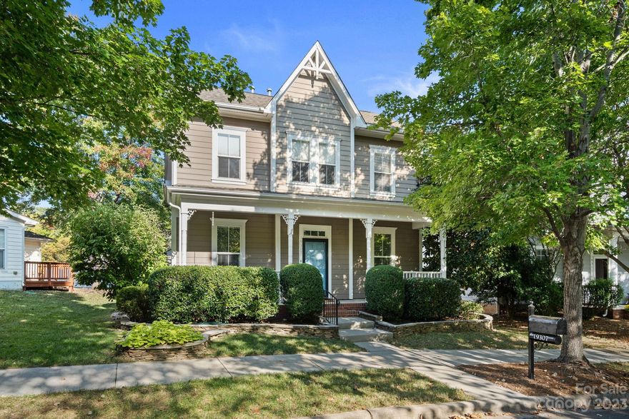 BACK ON MARKET 1/6/2024 WITH NEW PAINT AND CARPET!!! Quiet street with little traffic. Well maintained home with terrific open floor plan, located in the highly coveted Westmoreland neighborhood. You will love the enormous kitchen with new countertops and appliances. Kitchen overlooks stunning two-story great room. Owners have made tons of updates including: LVP flooring installed on the first story; new thermostats, new HVAC (2023) for 2nd story, hot water heater replaced, key light fixture updated, plus interior paint. Recent updates to the backyard include privacy fence, re-built deck, and hardscaping. Previous listing (2018) indicated roof was 1 year old at that time. Office with Glass doors & formal dining room, Master bath has granite, upgraded sinks & whirlpool tub!  Fridge, washer & dryer included. Home has a small lot but there are lots of neighborhood parks and common areas. Excellent school zone & close to Lake Norman, Birkdale, and restaurants. This is an outstanding home!