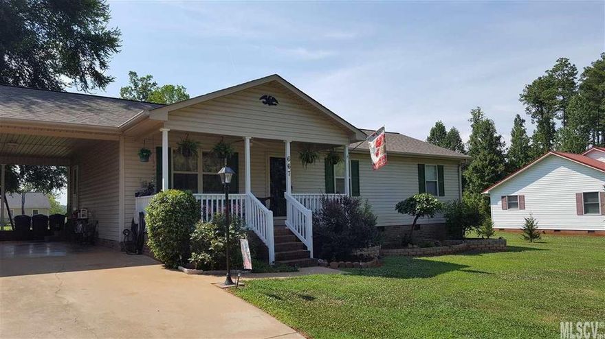 Well kept and move in ready. This home offers 3 bedrooms and 2 full baths, large laundry room, HVAC is 3 ton Goodman only 3 years old and provides extra efficiency and reasonable utility bills. Cover front porch perfect or back deck for enjoying the private setting and outdoors. Large wired outbuilding great for storage. Recently added an 8 ft x 125 ft privacy fence on left side, and leyland cypress have been planted on the back and right side.