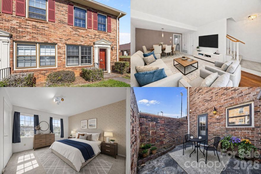 Cozy Condo Living with Added Privacy.

This charming end-unit condo in South Charlotte offers the perfect blend of city convenience and a peaceful retreat. Nestled in the established Montclaire area, the home provides a low-maintenance lifestyle that lets you spend more time enjoying the best of Charlotte and less time managing everyday tasks. As an end unit, you’ll enjoy added privacy with no neighbors on one side, allowing for extra peace and tranquility.

The monthly condo fee adds real everyday value by covering water and exterior maintenance, making life even easier. With the Archdale Light Rail Station nearby, commuting to Uptown, South End, and the University area is a breeze, whether for work, meeting friends, or a night out. Plus, quick access to I-77 and I-485 ensures easy travel across the city, while Charlotte Douglas International Airport is just a short drive away for work travel and weekend getaways.

Everyday essentials, dining, fitness, and shopping are all close by, including the SouthPark area for a wider variety of retail and restaurants. When you’re ready to slow down, nearby parks and the Little Sugar Creek Greenway offer plenty of space to walk, bike, and reset. On warm days, the community pool becomes your go-to for relaxation and easy afternoons spent at home.

Opportunities like this, combining comfort, convenience, and low-maintenance living with the added privacy of an end unit, are rare. Schedule a private showing today to see how perfectly this condo fits your lifestyle.