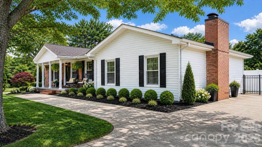 Don’t miss this well-maintained 3-bedroom, 2-bath brick ranch tucked away in a quiet neighborhood in Lenoir, NC. Offering comfortable one-level living, this home features a spacious main-level family room—perfect for gatherings, entertaining, or relaxing evenings at home.

The partially finished basement provides valuable additional space, ideal for storage, a workshop, or future customization to fit your needs. While the basement is heated and cooled, it is not included in the total heated square footage due to ceiling height.

Outside, you’ll find a true backyard retreat with an in-ground swimming pool—perfect for summer enjoyment and hosting friends and family. The property also includes a covered carport and a detached two-car garage, offering ample space for vehicles, hobbies, or extra storage.

This is a fantastic opportunity to own a solid, well-cared-for home that combines charm, functionality, and great outdoor living.