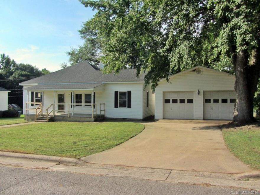 This 3 BR/2 BA home with easy access to charming downtown Clover is waiting on your personal touches! Renovations have been started, leaving this home with so much character and potential. Large front porch and deck, plus 2 car detached garage with storage. Strongly encouraged that offers include proof of funds/pre-approval & is required for seller's final acceptance.