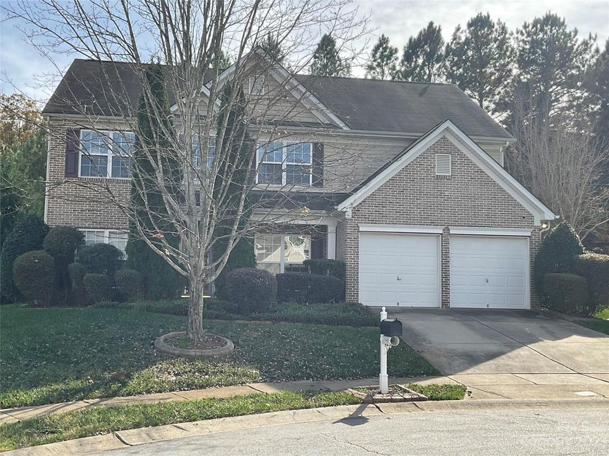 Welcome Home! Nestled in the beautiful tree lined Old Stone Crossing at Caldwell Creek community, this home lies in a cul-de-sac with a plethora of space to make your own! The artistic touches inside the home include crown molding, wainscot trim, granite and more! The home's floor plan offers a two story foyer and a great room with a fireplace, den/living room, flex/office/library/study to conduct business or education, laundry room, half bath, gourmet kitchen and two car garage! Upstairs you'll find all the bedrooms including a luxurious primary suite. The catwalk near the staircase offers a lofty view of the main living area. The home features large bedrooms to accommodate all your necessary furniture! The community's amenities boast of a pool and swim club, sidewalks, trails and an aesthetic view of nature. The hardwoods floors have been buffed and shined with carpets cleaned! Make this lovely home, your own!