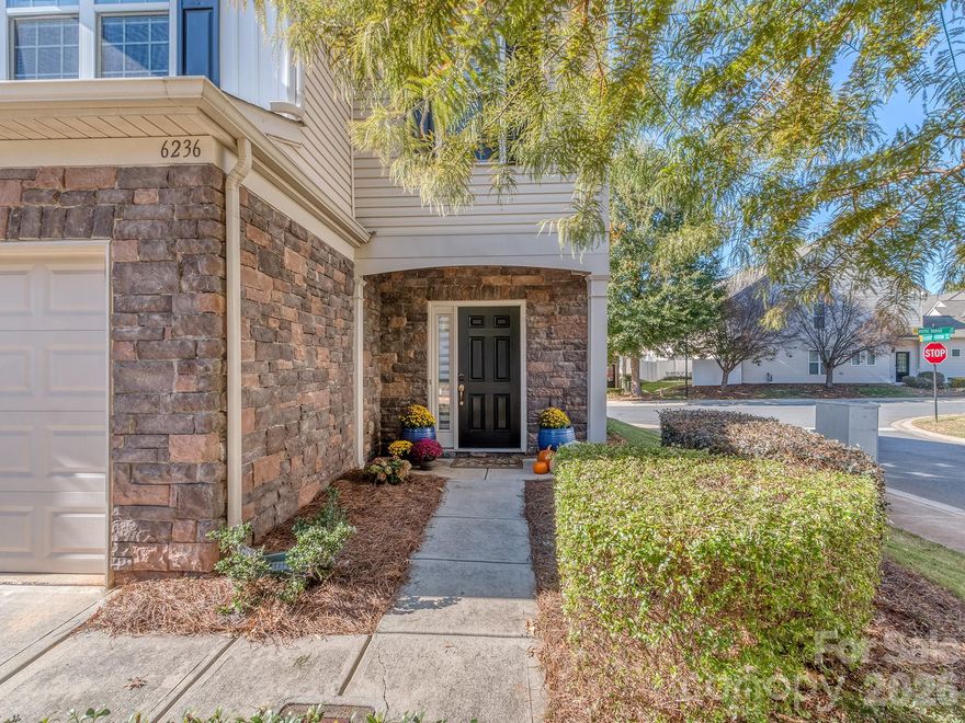 Remarkably maintained 3-bedroom, 2.5-bath end-unit townhome located on a desirable corner lot in the gated community of Park South Station in Charlotte, NC. With fresh paint throughout, new flooring on the main level, and new carpeting upstairs, this home is truly move-in ready.

Step inside to discover an open floor plan filled with natural light, perfect for both everyday living and entertaining. The spacious living and dining areas flow seamlessly into the kitchen, creating a welcoming atmosphere. Upstairs, you’ll find all three bedrooms, including a generous primary suite with a walk-in closet and an en-suite bathroom.

Enjoy outdoor living on the private back deck, ideal for morning coffee or evening relaxation. Best of all, exterior maintenance and deck upkeep are handled by the HOA, giving you more time to enjoy the lifestyle this community offers.

This home is located in a particularly convenient location in the neighborhood, close to the dog park, clubhouse, and situated right next to extra visitor parking.

Park South Station is more than just a neighborhood, it’s a vibrant community with top-tier amenities. Residents enjoy a Jr. Olympic-sized swimming pool, a fully equipped fitness center, a clubhouse, playground, dog park, separated for both small and large dogs, and a greenspace. The neighborhood offers many social committee events as well as a regular food truck rotation for added enjoyment and convenience. For those who love the outdoors, the neighborhood offers direct access to the Little Sugar Creek Greenway, perfect for walking, jogging, or biking.

Conveniently located near SouthPark, Uptown Charlotte, the airport, and major highways, this home offers easy access to shopping, dining, and entertainment.

Don’t miss this opportunity to own a stunning townhome in one of Charlotte’s most sought-after gated communities. Schedule your private tour today.