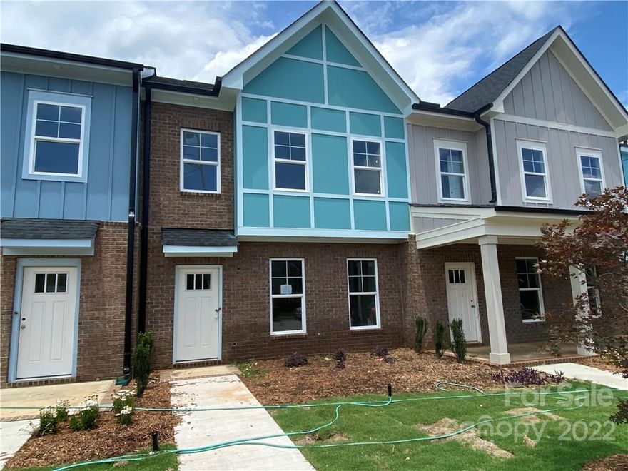 The beautiful Danielle plan features a lovely open first-floor townhome with three bedrooms on the second level. This new home will be finished out with high-quality upgrades throughout, standards are granite countertops, modern plumbing fixtures, and upgraded kitchen appliances. Located in the charming Riverwalk community in Rock Hill, SC, this home is perfect for anyone and everyone looking to spend some time enjoying what Riverwalk has to offer.