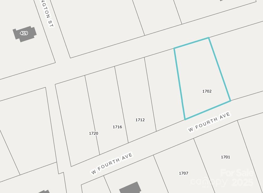 Residential development opportunity just minutes from downtown Gastonia. This lot offers public water and sewer availability and RS-8 zoning, making it ideal for single-family or duplex development. A recent survey and approved plat are available, helping reduce upfront due diligence time and costs. The surrounding area features established neighborhoods and ongoing growth with multiple new homes built on the same street within the past few years. Perfect for a builder, investor, or first-time ground-up project. Adjoining lots are also available for sale, offering potential for a larger project and economies of scale.