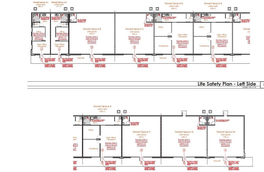 Shovel ready lot with approved plans for 10,000sqft single story commercial structure with 9 +/- spaces ranging from 570sqft to 1440sqft with multiple units able to be combined. Zoning permit is approved and paid for. Building permit is approved and paid for. Engineered plans approved and paid for. This lot is ready for you to start work tomorrow! Estimated rents are $22-29/sqft. Sewer and water taps and capacity fees are paid for. Location to be set by new owner but plans call out their ideal location. Estimated value after construction is $4.5m.