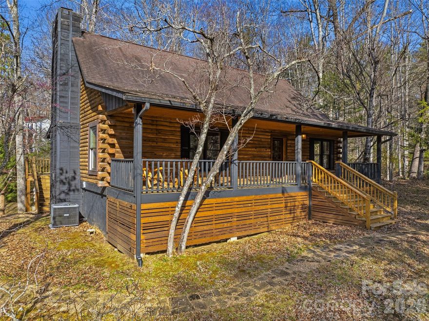 If you've been searching for a true mountain log home with room to breathe, this is it. Set across 1.70 acres (three lots!) in the heart of Pisgah Forest, this 2,100+ sq ft, 3-bedroom, 2-bath log home checks the boxes that matter: character, space, and location.
One of the lots borders a peaceful pond, to be enjoyed from the back porch. And with a full unfinished basement, there's plenty of room to grow into this property and make it your own. The home blends classic log home charm with modern updates, so you get the cozy mountain aesthetic without the mountain-sized headaches.
Just minutes from downtown Brevard and under 15 minutes to Pisgah National Forest, you're perfectly positioned for world-class hiking, fishing, biking, and waterfalls while still being close enough to town for great restaurants, breweries, and the community feel that makes Western NC so special.
