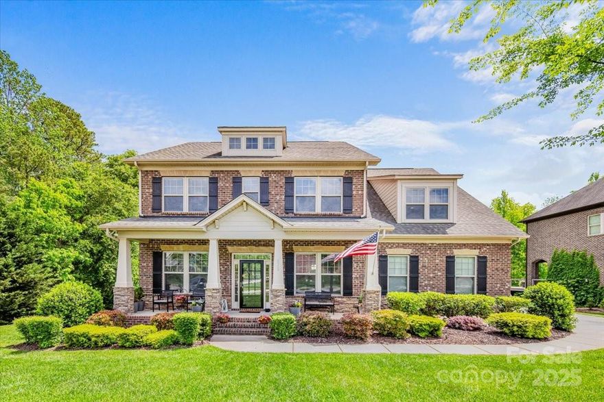 Welcome to this full-brick beauty in the highly desirable Barber Rock neighborhood—offering charm, space, and a prime location! This spacious home offers a welcoming covered front porch, private backyard with deck backing up to trees, and a thoughtfully designed floorplan. Main level features a guest suite and a dedicated office space, while upstairs includes a versatile bonus room, perfect for a playroom or media space. Barber Rock residents enjoy fantastic amenities including a clubhouse, outdoor pool, playground, and recreation areas. Conveniently located near Fort Mill, Indian Land, and Ballantyne and just minutes from top-rated schools, shopping, and dining. Don’t miss your chance to call this stunning home yours. Schedule a private tour today!