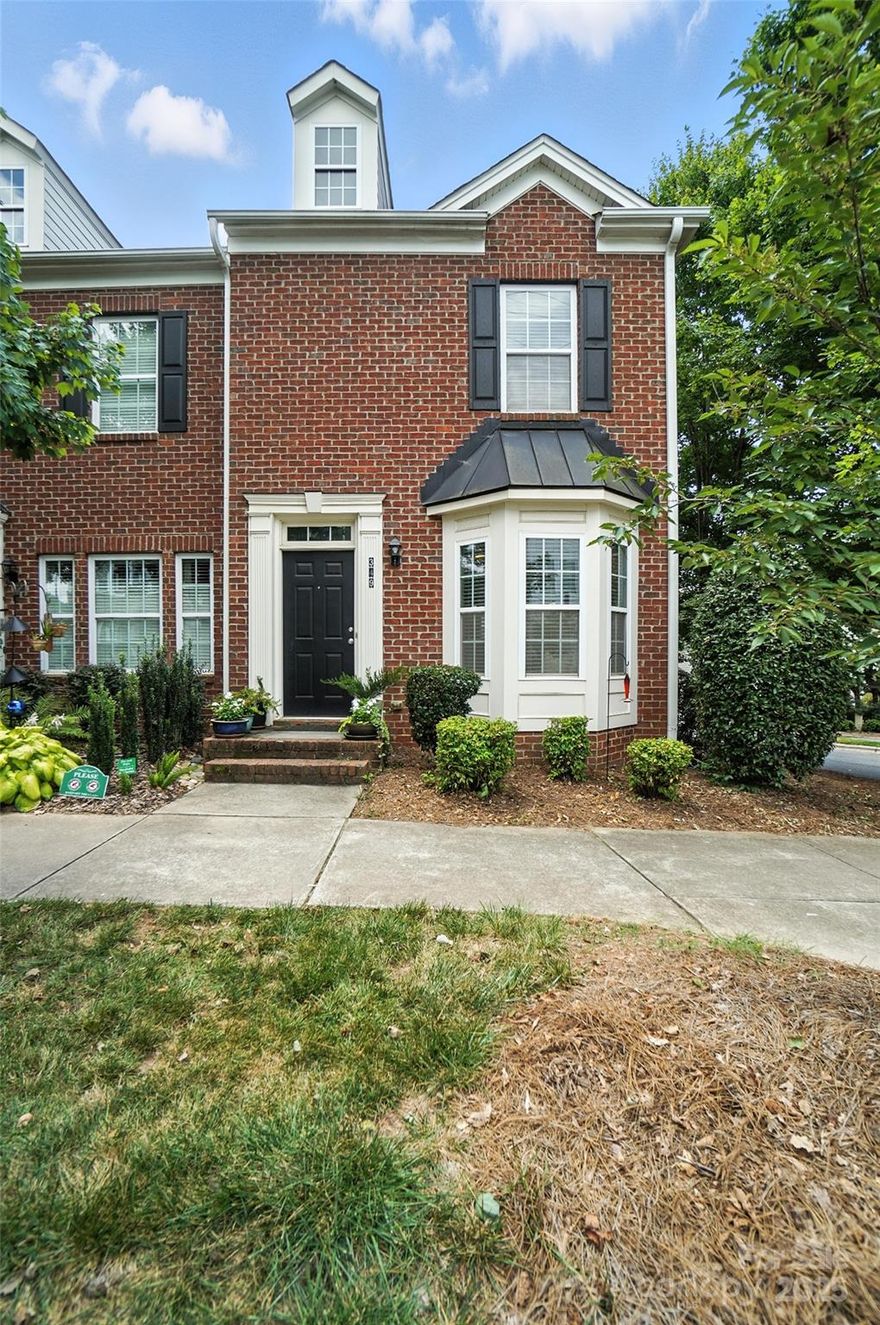 This thoughtfully updated 2-bedroom, 2.5-bath end-unit townhome is part of the Affordable Home Program offered by the Town of Davidson. Eligible buyers must meet the 80% AMI household income limit. The main level features hardwood floors, custom built-in bookshelves in the great room, a bay window with integrated storage and seating, and a glass countertop bar in the kitchen with built-in cabinetry. Hardwood flooring continues upstairs into both bedrooms, each with its own en-suite bathroom. Added shelving in the laundry closet and walk-in attic provides valuable storage space. The outdoor deck was expanded in 2019 with Trex composite material and a dedicated grilling nook. A new dual-zone HVAC system and whole-home surge protection were installed in 2024. Located in the desirable Town of Davidson, this home is just minutes from shopping, dining, parks, and more. Don’t miss out on this exceptional opportunity!