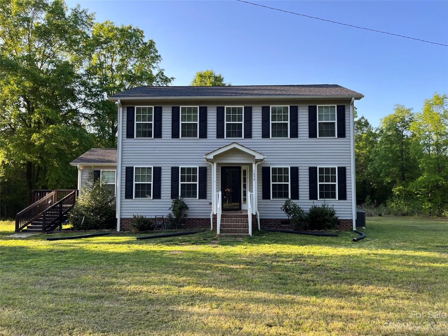 All the privacy you could want. Beautiful country home on one acre of land. Built in 2016, this home is waiting for you to enjoy. Four bedrooms and two and one half bathrooms give you the space you need to grow or the room you need to spread out. Recessed lighting in the kitchen, walk-in closet in primary bedroom. Wake up to rabbit and deer at the trees edge. You may even see a fox or other animals from time to time according to the homeowner. Get your slice of country living and be in Charlotte in a little over an hour.