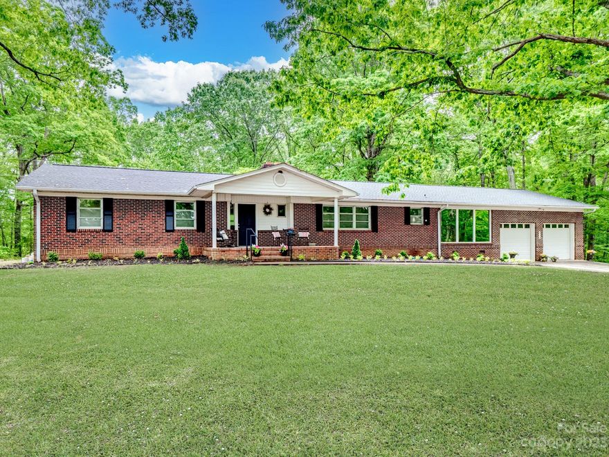 50 AC +/- A fabulous property, besides being a great place to live, it would make a Great Horse Farm or even a Wedding Venue with some zoning changes. 2 parcels of Fam Land. Per County 9 +/- Homesites could potentially be built. Pastures, Cross Fencing, 50' x 30' Barn, Spring Feed Stock Bass Pond w/Pilling for future Dock. Mature White & Red Oak Trees at least 75-100+ Yrs Old, SOME TREES VALUED OVER $8,400 EA per Granger. Gardening Area. Deer  other Wildlife. Joined Connected Properties believed betw 46-50 acres +/- TBD by surveys. New HACC 2020. New 30 Yr Arch Roof, New Stove, Cooktop, Dishwasher 2023. 2 Wood Burning Fireplaces. Easy Commute to Interstates, LK Wylie Boat Ramps. Full unfin Basement plumed for commode, washer & dryer. 2nd Well. Boat, RV & Other Parking. Year Long Views of Crowder Mtn. Comporium Internet Available. Hunt & Fish on your Land. Additional possibilities, Greenhouse, Church, Animal Hospital.Take a virtual tour click the icon above.