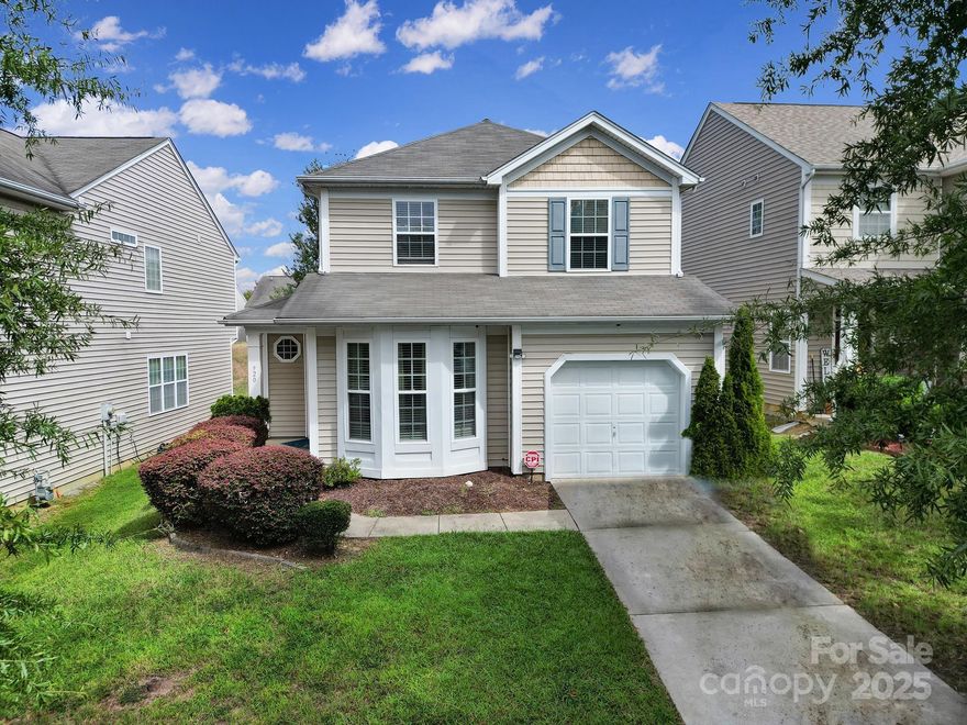 Desirable, Completely Electric, Move-IN-Ready & Charming, this 3-bedroom, 2-bathroom home in Charlotte's Cedar Mill Community is an inviting residence offering a perfect blend of comfort and style.  The open-concept layout is ideal for both living and entertaining. Located in a friendly, well-established neighborhood with pool, playground and walking trails, this home is close to excellent schools, parks, shopping, and dining options. With its combination of modern amenities and classic charm, this property is a wonderful opportunity for anyone seeking a place to call home in Charlotte. Don't miss out—schedule your visit today!