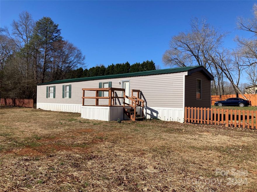 Beautifully updated 2 bedroom 2 bath home located on corner lot in East Rowan area. Metal roof & vinyl siding 2023.