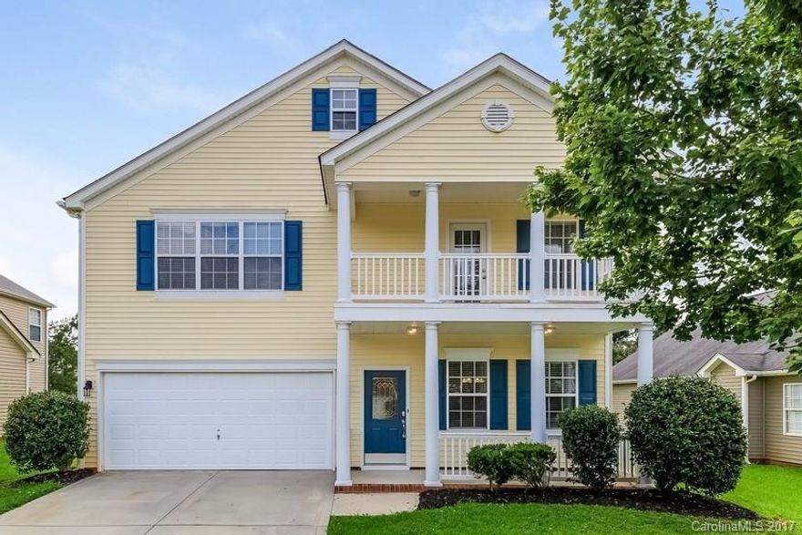 Beautiful 4 bed/2.5 bath home in Monroe's Cascades Community. Relax outside on the covered front porch or balcony! The open floor plan includes formal living & dining rooms, family room, and an attached sun room. The island kitchen offers a tile back splash and stainless appliances. A sizable loft and all bedrooms can be found upstairs! Master bath has double vanities, a garden tub and a separate shower. The large backyard has a patio to relax on.