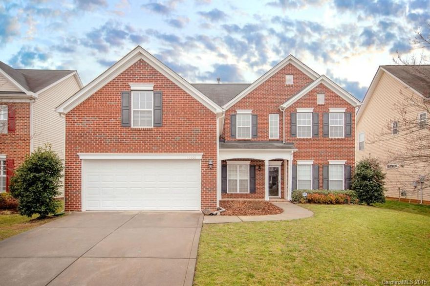 5Beds plus Bonus Room in Shea Homes section of Berewick. Home located on one of the best streets in community. Move-in ready. Formal Living and Dining Rooms. Large Kitchen opens onto Family room with built-in shelving. 5th Guest Bedroom downstairs. A large, covered porch overlooks fenced, landscaped backyard.  Located just steps away from the private Shea homeowners pool and Berewick Pond. Short walk to the Berewick Manor house.