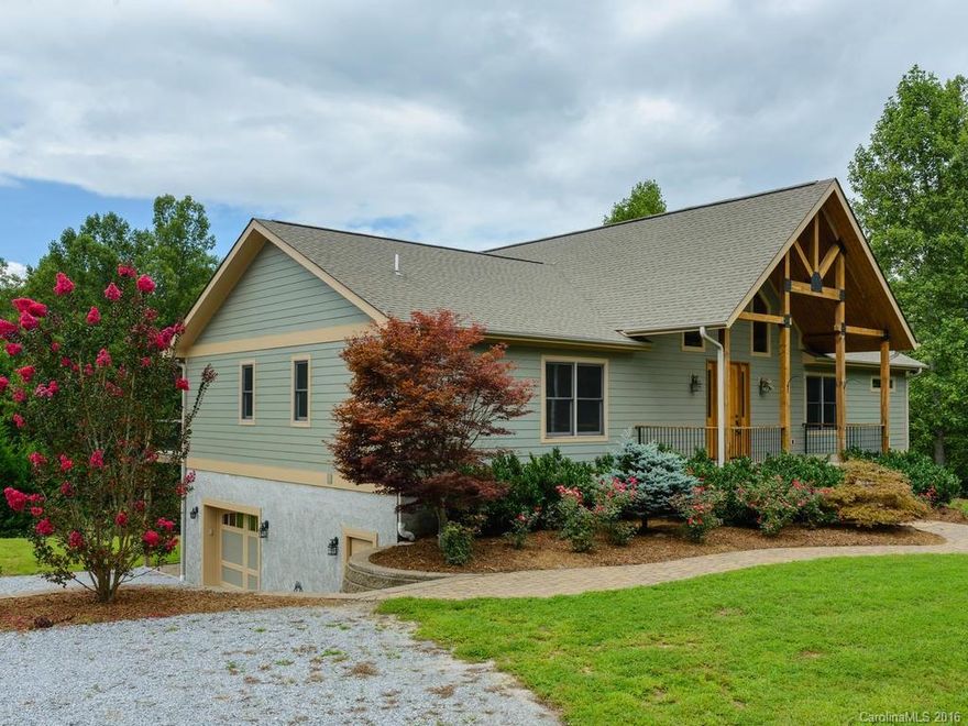 REDUCED TO SMOKIN' DEAL! BIG open plan with tongue & groove cathedral ceiling in central great room with stone surround fireplace opening onto large wrap deck. Split bedrooms with large master featuring custom tile shower & beautiful vanity with double granite sinks & large walk in closet. Office plus guest bedroom each with walk in closet on main level. Terrace level family rm with patio. Tons of storage & muliple outdoor spaces. Big custom kitchen with center granite topped island & stainless.