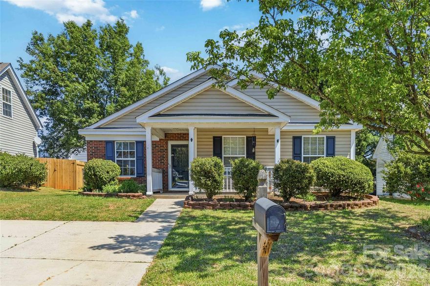 Welcome home to this charming 3-bedroom, 2-bathroom ranch in the heart of Mooresville! Step inside to find fresh paint throughout, beautiful new floors, and a bright, welcoming layout that’s ready for you to move right in. The spacious living area features a cozy gas fireplace — perfect for relaxing evenings — while the kitchen and dining spaces flow effortlessly for everyday living and entertaining. The kitchen has been tastefully updated with professionally painted cabinets and a brand-new stove, adding a fresh, modern touch.

Enjoy peace of mind with recent updates, including a new HVAC system (2024), a two-year-old water heater, and a brand-new back door. Outside, you’ll love the fully fenced backyard with plenty of space for pets or play, plus a convenient storage shed for your tools and outdoor gear. (According to past disclosures, from a previous sale, the roof is approximately 11 years old.)

Ideally located, this home offers the best of Mooresville living — just 12 minutes to Carrigan Farms, 16 minutes to Lake Norman State Park, and within 10 minutes of great shops, dining, and entertainment options.

Warm, inviting, and full of thoughtful updates, this home is the perfect place to start your next chapter! Buyer to verify school districts.
(New photos coming by Thursday, April 16th.)