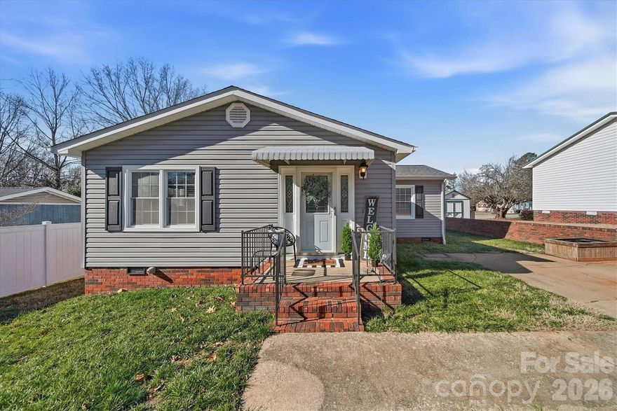 Welcome home to this cute-as-a-button, one-level charmer where pride of ownership truly shines. This well-loved and maintained 3-bedroom, 1.5-bath home offers easy living with thoughtful updates throughout. Beautiful hardwood floors (2018) run through the main living spaces, while the kitchen features granite countertops (2018), stainless steel appliances, and painted white cabinetry.

Step outside to a back deck overlooking a flat, usable yard, ideal for relaxing evenings, pets, or play. An additional exterior storage closet provides convenient space for tools, lawn equipment, and seasonal items.

Located just 1 mile from Downtown Newton, you’ll love being close to a growing, vibrant area filled with local shops, tap rooms, and restaurants. Whether you’re a first-time buyer, looking to downsize, or simply wanting a charming home in a thriving location, this one checks all the boxes.

According to the seller:
• New Roof (2015)
• New HVAC (2018)
• New Water Heater (2019)

A truly special home in an exciting area—don’t miss your opportunity to make it yours!
