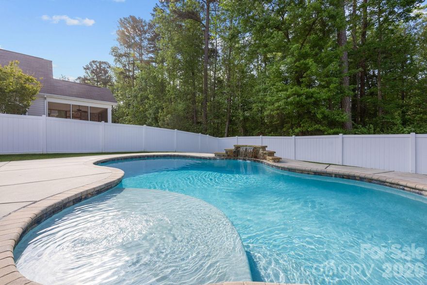 This spacious two-story home offers 4 bedrooms, 2.5 bathrooms, and over 2,400 square feet of comfortable living space designed for both everyday living and entertaining.

Step inside to an inviting open-concept layout featuring a bright and airy main living area that flows seamlessly into the kitchen complete with granite countertops, ample cabinetry, and space to gather. The adjoining dining and living spaces create the perfect setup for hosting or relaxing at home.

Upstairs, you’ll find generously sized bedrooms, including a spacious primary suite with a private bath and walk-in closet, offering a true retreat. Additional bedrooms provide flexibility for guests, a home office, or growing households.

Step outside and enjoy your own private backyard oasis featuring a pool perfect for cooling off during Carolina summers, entertaining guests, or creating your own staycation right at home. The backyard space offers plenty of room to relax, grill, and make lasting memories.

Conveniently located with easy access to major highways, shopping, dining, and all that Charlotte has to offer, this home combines modern comfort with lifestyle appeal. Whether you're a first-time buyer or looking to upgrade, this is one you won’t want to miss.