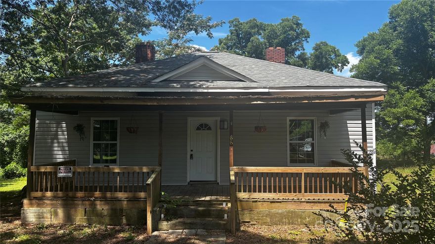 Escape the hustle and bustle with this cozy 2 bedroom, 1 bathroom home settled in a quiet rural area. Surrounded by serene landscapes and fresh air, this property offers the perfect opportunity for investors to make it their own and add to your portfolio. Featuring a spacious living area , a bright kitchen, and two comfortable bedrooms, this home is full of potential. With plenty of outdoor space for gardening or expansion, and just a short drive to local amenities, this property combines the best country living with convenience. Areas of the roof has been repaired in 2024 and a new HVAC in 2023. New siding 2025. This home is definitely a canvas to create your own cozy residence. This home is to be sold "AS IS".