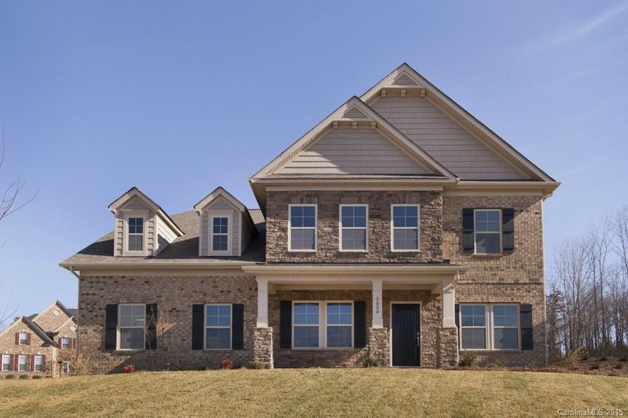 The Lenox is a spacious plan with the Master Bedroom located on the main floor. It has a larger walk in pantry with the kitchen/breakfast nook open to the family room. It also features a Guest Suite on the 2nd floor.