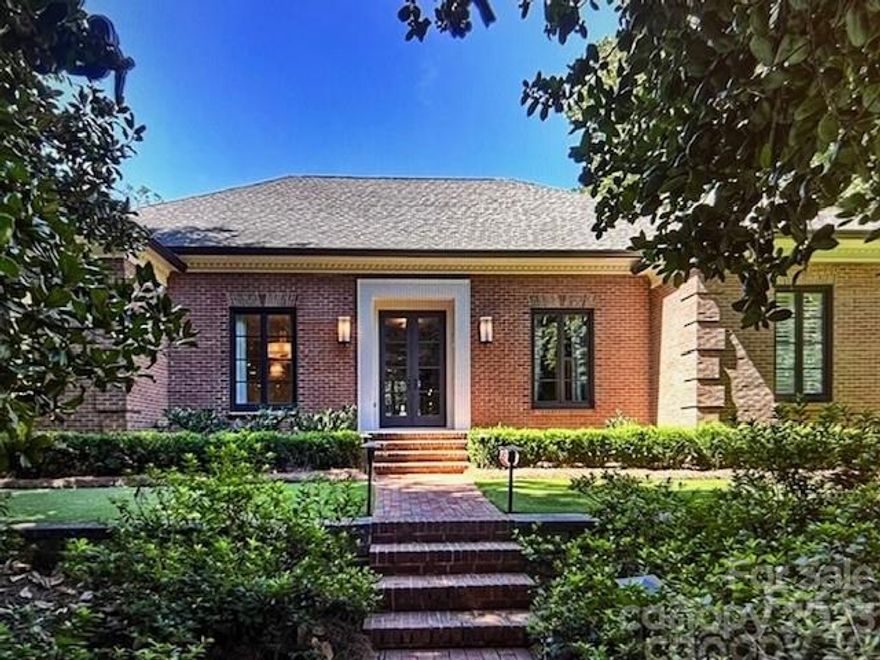 Hidden gem situated in the Village of Morrocroft.  Accessible to all SouthPark has to offer!  Home was completely renovated in 2014 and was a Charlotte featured show house.  Primary has 2 walk in closets, wall mount fireplace and access to outdoor courtyard and hot tub.  Primary bath has steam shower and heated floors , dual vanity with floating cabinetry.  Beautiful kitchen with chef quality SS appliances and large kitchen island with prep sink.  Oversized secondary bedrooms with Jack and Jill bathroom with heated floors.  Don't miss the substantial storage in walk up attic that has been spray foam sealed.