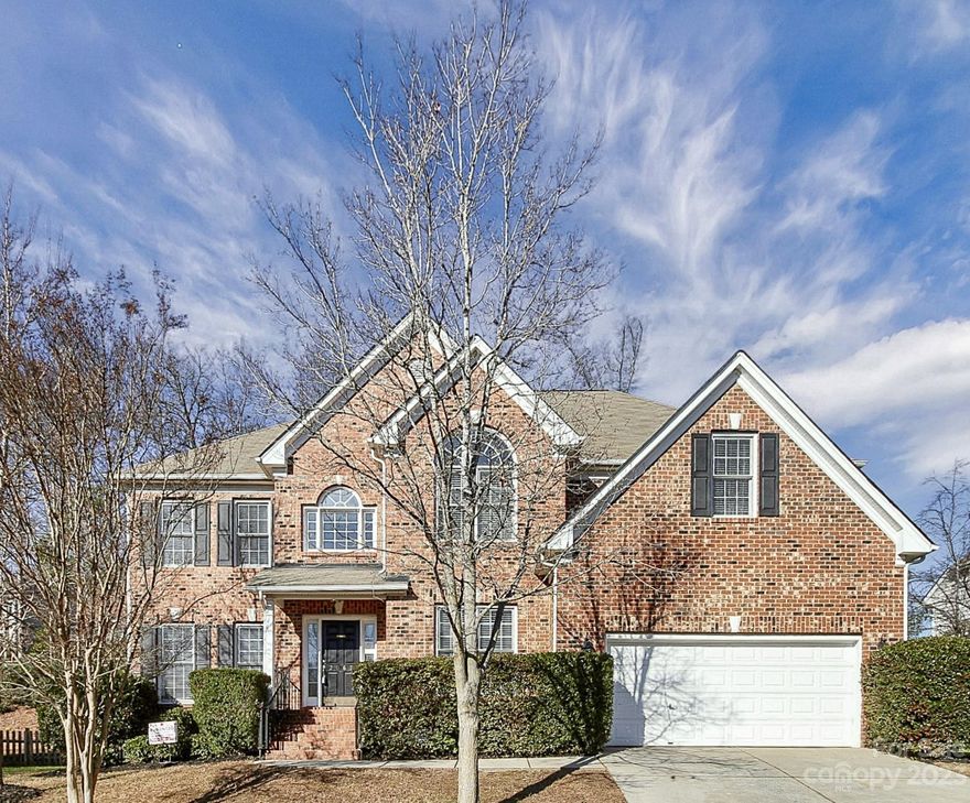 Seller has accepted an offer - Collecting signatures.   Nestled in the Dominion Glen area of Highland Creek is where you will find this stately home.  Well maintained, with a new roof(2024) and French drain(2024), this  home has so much to offer. Step inside and you will be met with an amazing foyer and staircase, beautiful hardwoods and a dedicated office ideal for working remotely. Large open kitchen to family room with back stairs. Kitchen has granite countertops with tile backsplash and stainless steel appliances and tons of cabinets. A dining area, living room and family room are all on the main level. Make your way upstairs to find the large primary bedroom with trey ceiling, bathroom has a separate tub and shower and  double sinks.  Other bedrooms are a good size, along with an impressive bonus room with lots of storage. Outside is is a large deck with a side patio. Schedule your showing today!   It won't last long in this market.    Please communicate through EMAIL.