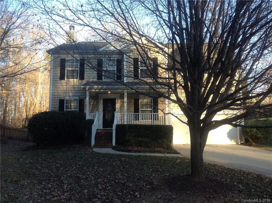 This spacious two story home has 3 bedrooms, 2.5 bathroom, dining room, and bonus room. It features an open floor plan and wood flooring. The kitchen has a pantry and all appliances. The master suite has a walk in closet and the master bath has dual sinks, an oversized tub with separate shower. Enjoy entertaining outdoors in the fenced yard with storage shed. This home is move in ready!