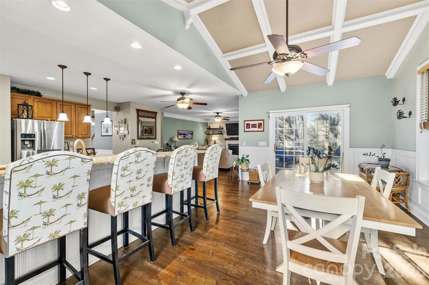Welcome to this beautiful home in the highly sought-after community of The Gates in Stanley, where charm, comfort, and convenience come together perfectly. From the moment you arrive, the picture-perfect front porch invites you to slow down, relax, and feel right at home.

Inside, you’ll find a thoughtfully designed floor plan filled with upgrades and warm, elegant details throughout. Gorgeous hardwood floors, coffered ceilings, and abundant natural light create an inviting atmosphere, while the dedicated main-level office offers the perfect space for working from home, homeschooling, or a quiet retreat.

The stunning kitchen is truly the heart of the home, featuring granite countertops, stainless steel appliances, ample cabinetry, and a layout ideal for both everyday living and entertaining. 

Upstairs, the spacious primary suite offers a private escape, accompanied by two additional bedrooms and an oversized bonus room that could serve as a media room, playroom, gym, or optional guest space.

Step outside into your own backyard oasis complete with beautiful landscaping, a peaceful water feature, and the perfect decking designed for entertaining, grilling, or simply enjoying quiet evenings outdoors.

Located just minutes from shopping, dining, and major highways, with an easy commute to Charlotte and approximately 25 minutes to Charlotte Douglas International Airport, this home offers the perfect balance of suburban tranquility and everyday convenience.

Homes with this level of care, character, and outdoor living space rarely last long. Schedule your private showing today.