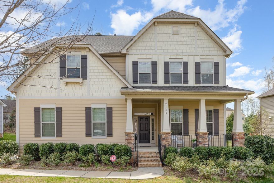 This stunning 5-bedroom, 3-bathroom home, built by Bonterra in 2016, is located in the highly desirable Crismark neighborhood! Thoughtfully designed with a bedroom and full bath on the main level, this home offers flexibility for guests. Upstairs, you'll find four additional bedrooms, including a spacious primary suite with a trey ceiling.

The heart of the home is the gourmet kitchen, featuring a granite island with a breakfast bar, stainless steel appliances, a gas range, and a butler’s pantry. It flows seamlessly into the great room, complete with a cozy gas fireplace, making it perfect for gatherings. A formal dining room with a trey ceiling adds elegance to the space.

Additional features include a drop zone conveniently located by the three-car garage entry, crown molding, and a large deck perfect for outdoor entertaining.

Enjoy the benefits of Union County taxes while living in a community with fantastic amenities, including a pool, clubhouse, tennis courts, and more!
