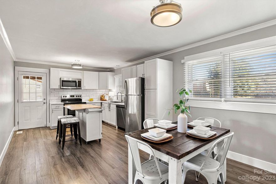 Discover the charm of 189 3rd Creek in Statesville, NC. This meticulously maintained residence features 3 bedrooms and 1 full bathroom, presenting a range of recent enhancements. A new roof was added in 2022, while the interior received a fresh coat of paint in 2024. The home is further adorned with a new garage door, new carpet, and new appliances, all installed in 2022. The kitchen is equipped with a new main level fridge and a basement fridge in 2022. Notable improvements in 2022 also include new gutters with gutter guards, a new heat pump (subject to regular maintenance), and new windows. The property encompasses a spacious unfinished basement, offering ample opportunities for customization. Immerse yourself in the serene ambiance of country living, complemented by an expansive open view. Your dream home awaits!