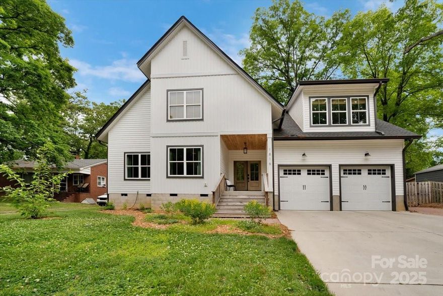 This stunning custom-built home is truly a showstopper! From the moment you step inside, you'll be captivated by the open, airy layout filled with natural light and designed for modern living. The chef’s kitchen is a dream—custom-designed with stylish finishes and thoughtful functionality, making it the centerpiece of the home. The luxurious master suite features elegant craftsman-style wood beams and a spa-like en suite bath that exudes sophistication. Three additional bedrooms and an impressively spacious laundry room are conveniently located on the main level. Upstairs offers a generous living area with a beautifully finished full bath and a separate wing ready for future expansion. Step outside to a large screened-in porch with its own fireplace—perfect for cool evenings or enjoying summer days in the shade of mature trees. With no HOA, this private retreat is truly a rare find. Don’t miss your chance to make it yours! Hurry This one will not last!