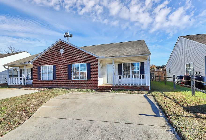 Welcome to this beautiful maintained one level townhome in the heart of Rock Hill.  With 2 bedrooms and 2 full baths, the open living/ dining area.  Natural light and flows effortlessly into a well equipped kitchen.  Located minutes from shopping, dining, and scenic trails.  Updated in 2022, Stainless stove, microwave, and dishwasher, countertops, HVAC light fixtures, paint, toilets, and bathroom vanities. Subdivision is Meadows at Cherry Park III.