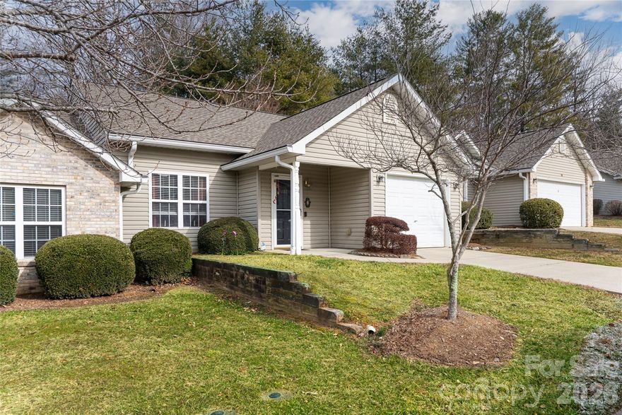 Enjoy easy, low-maintenance living in this beautifully updated one-story condo in desirable Fletcher. Conveniently located near shopping, dining, and the Asheville Regional Airport, this home offers both comfort and accessibility. Inside, you’ll find numerous upgrades including laminate hardwood flooring, granite countertops, and bathroom vanities, which enhances both style and storage. The thoughtful layout provides effortless single-level living, ideal for those seeking convenience without sacrificing quality. Whether you’re looking for a primary residence or a lock-and-leave second home, this condo delivers modern finishes, functional design, and an unbeatable location — perfect for enjoying all that Western North Carolina has to offer.
