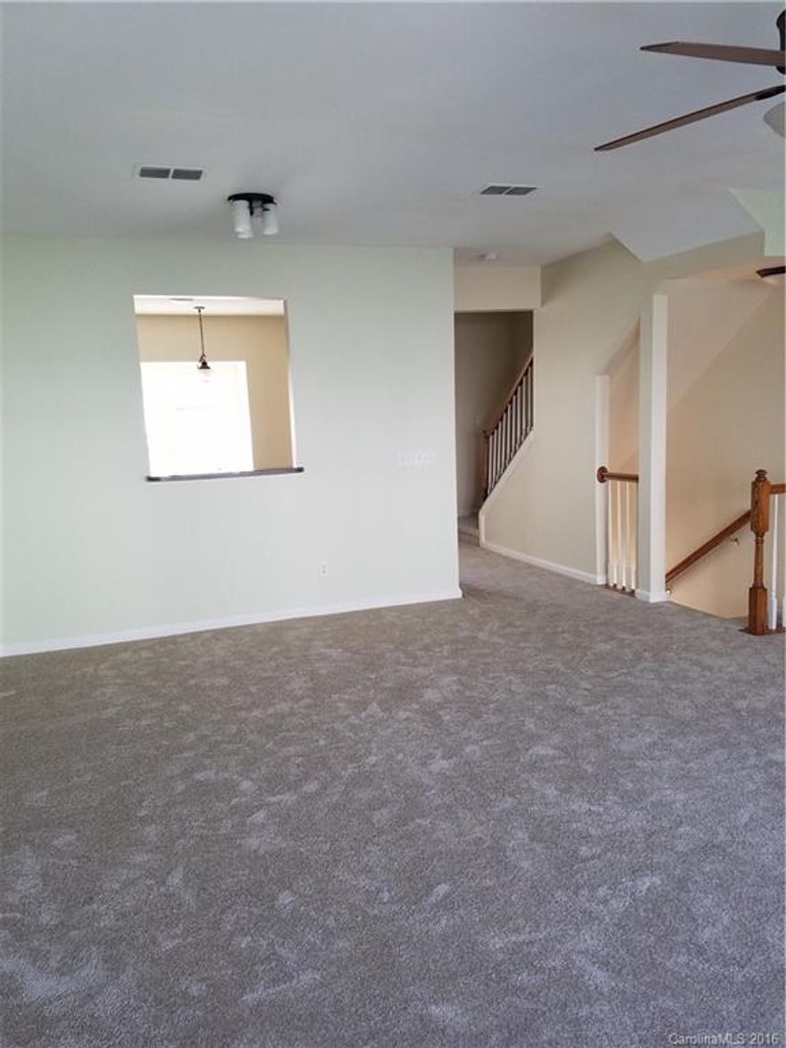 Updated Townhome with Attached 1-Car Garage in popular Kingsley community. Kitchen updated with Glass tile Backsplash. Full Bedroom and Bath on Entry Level in Addition to Oversized One Car Garage w/plenty of storage room. Large Eat-in Kitchen and Glass Tile Backsplash; Great Room with Direct Access to Deck. Luxurious Master Suite with HUGE Walk-In Closet. Large Secondary Bedrooms. This Ballantyne Gem is Truly Move-in Ready, Come Enjoy the Pool and Neighborhood Amenities!