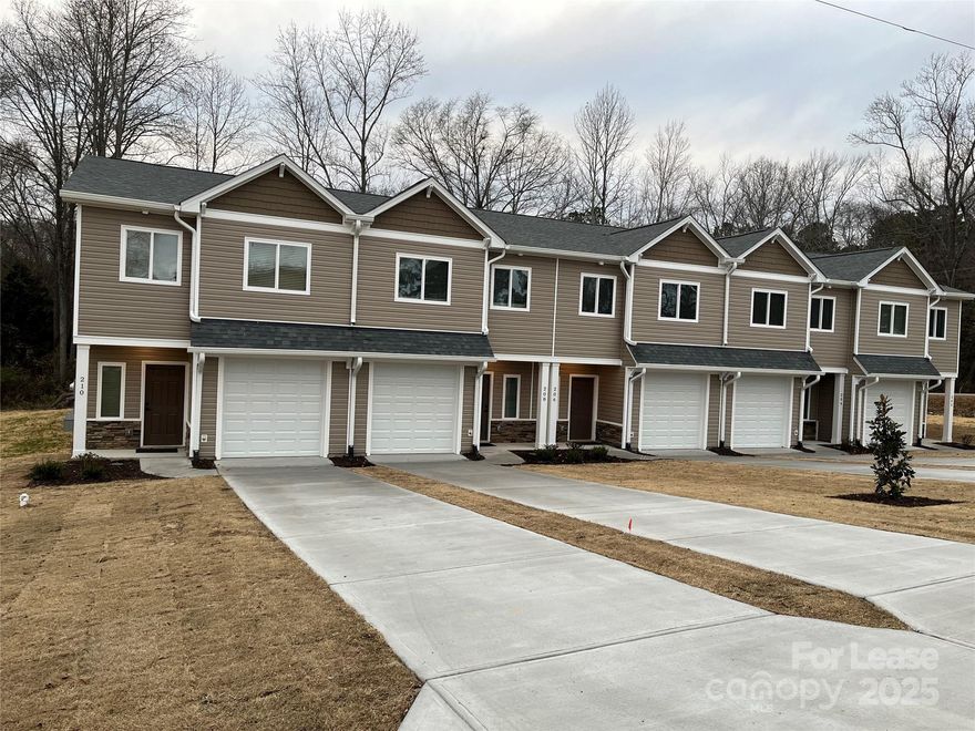 New Construction! Beautiful 2-story townhome with LVP Flooring throughout. Huge Primary Bedroom w/ 2 Custom Closets, Granite countertops, Stainless Steel Appliances, Refrigerator, Washer/Dryer, Microwave, Custom Closets, 1-Car Garage. Back Patio has Side Fence for Privacy.  Backyard has trees. Located near on Dead End Street. 1 Unit Left!