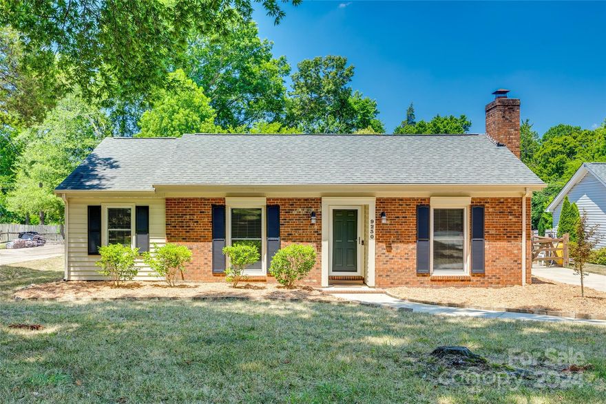 A true Charlotte Stunner! This charming home is absolutely a hidden gem. Special attention has been paid to the amazing backyard area, complete with an in-ground pool, tropical landscaping, and a large gazebo to shelter you and your guests from the elements.  You will never tire of this space! Expansive deck with built-in seats and plenty of space for outdoor dining and entertaining.  Head inside where you will find updated flooring throughout the home, paint, and partial bathroom remodels, all completed in 2022.  The sunken living room boasts a cathedral ceiling and a cozy fireplace, adding a touch of sophistication to your living space. Let's talk location! This home is located in the highly sought-after Quail Hollow area of Charlotte, where you will find all that your heart desires- retail, restaurants, activities, all within minutes of the property.  Live the life you always dreamed of in this stunning home!