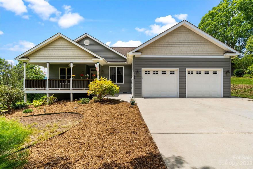 *Multiple offers received*!* Move-in ready contemporary home on large 1/2 acre lot with 9' ceilings and vaulted ceilings throughout. Split bedroom plan, Oak floors in main areas, open floor plan, tiled baths, unvented gas FP and so much more! Spacious kitchen with eat in bar, stainless appliances and Granite countertops. Large covered front porch plus partially covered rear deck with Trex flooring for great entertaining options. Extensive solar panels for incredibly low electricity costs! (seller estimates $25/month in average electric bills) plus backup generator in case of power outages. 11' x 16' Greenhouse with LP heat and drip irrigation system included! Large yard is usable with level to gently rolling topography, numerous Japanese Maple trees, plenty of on site parking, and winter mountain views. Large primary suite with walk in closet, en suite full bath with double sinks and jet tub. Enjoy Country living with open use zoning and no known restrictions (buyer/agent to verify).