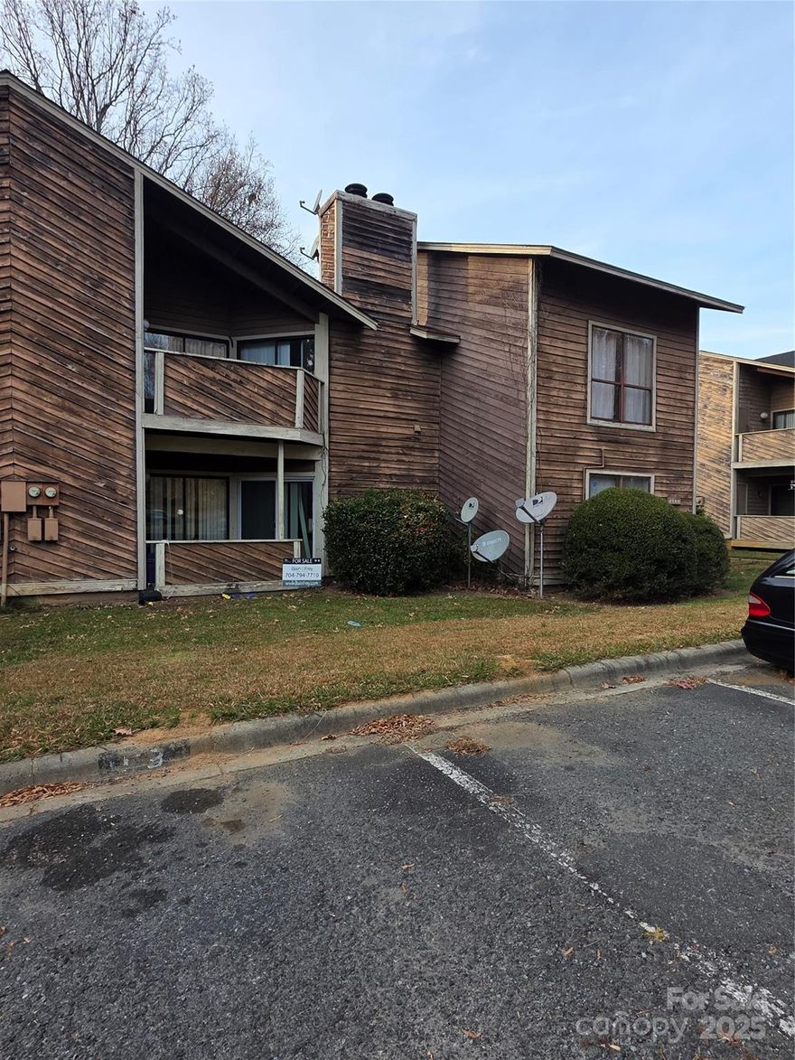 Don’t miss this excellent investment opportunity! This main-level 3-bed, 2-bath condo in the Sharon Chase community offers strong rental potential and low-maintenance ownership. The unit needs some cosmetic updates, making it a great option for investors looking to add value quickly. Features include a private patio with glass doors off both the living room and primary bedroom, an open kitchen-to-living layout, and minimal exterior upkeep. With easy access to Uptown Charlotte, this property is well-positioned for consistent tenant demand. Schedule a viewing today!